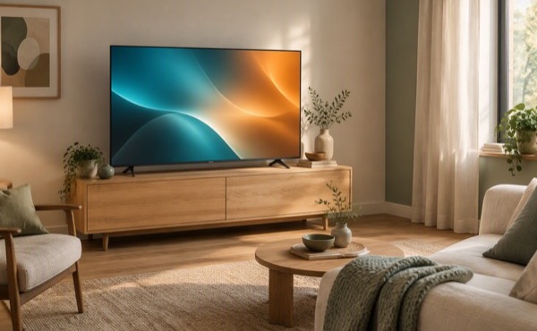 TV QD Mini LED 55 pollici: spazio e sedute per METZ 55MNH7000Z